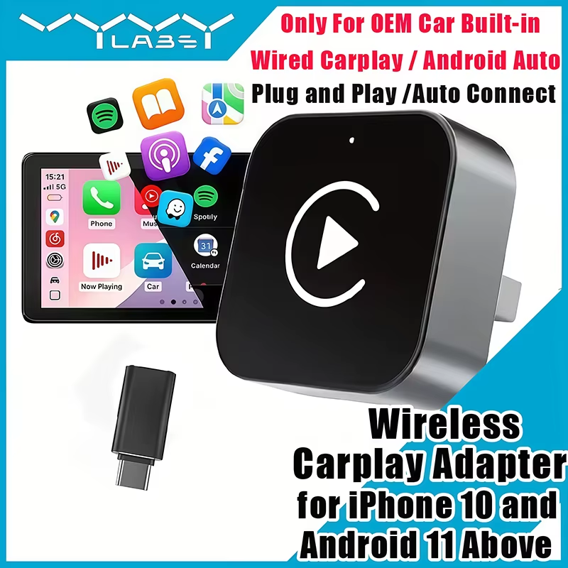 2-in-1 Wireless CarPlay Adapte - Quality Phone Accessories 评论和价格