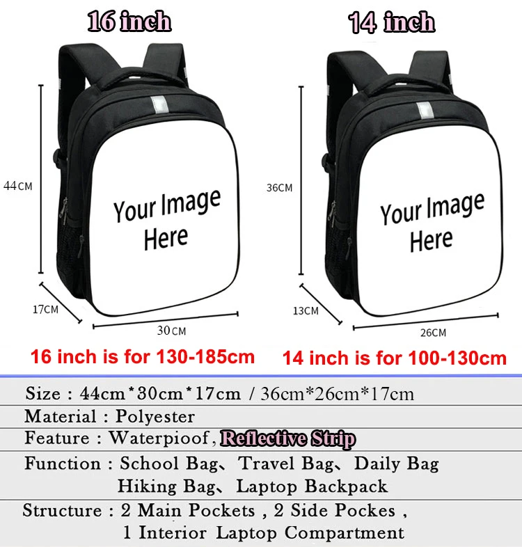 3pcs/Set Custom Backpacks Teen - Phone Accessories Wholesale In China 评论和价格