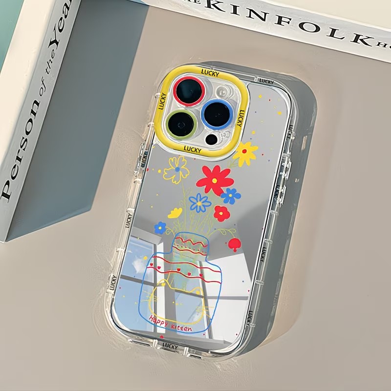 Summer Daisy Cat Vase Design M - Phone Accessories Iphone 评论和价格