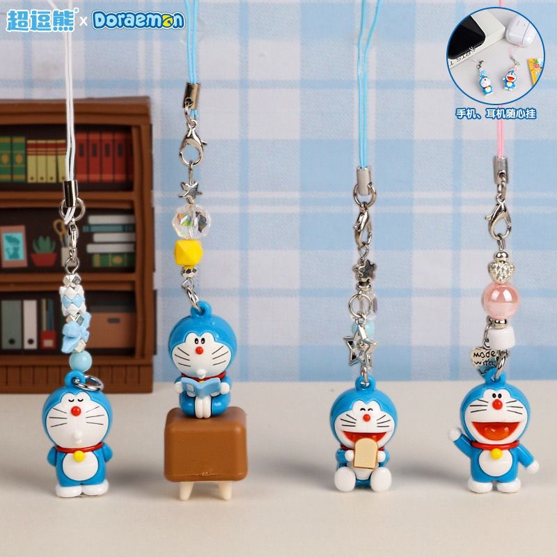 Doraemon Doll Keychain Creativ - Phone Accessories Doll 评论和价格